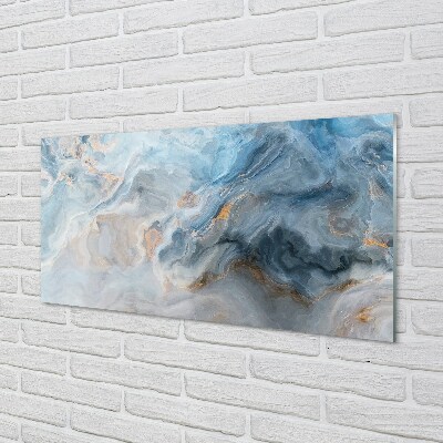 Quadro de vidro Manchas de abstração de pedra