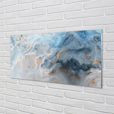 Quadro de vidro Manchas de abstração de pedra