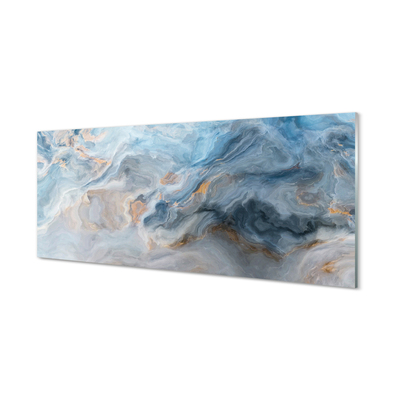 Quadro de vidro Manchas de abstração de pedra