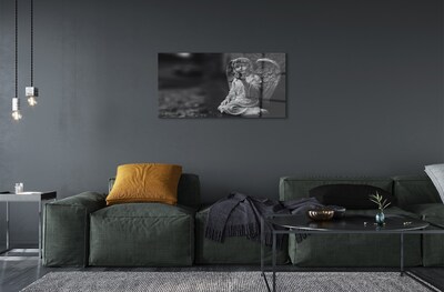 Pintura em vidro Anjo