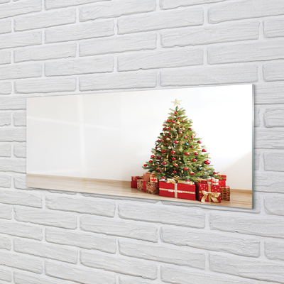 Quadro de vidro Decorações para presentes de árvore de Natal