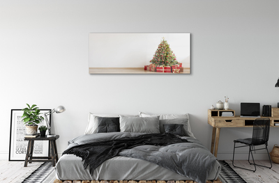 Quadro de vidro Decorações para presentes de árvore de Natal