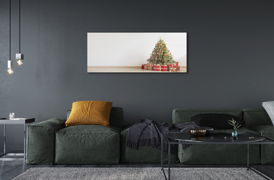 Quadro de vidro Decorações para presentes de árvore de Natal