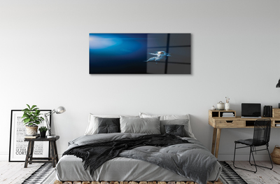 Pintura em vidro Astronauta espacial