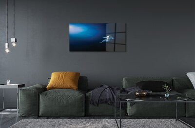 Pintura em vidro Astronauta espacial