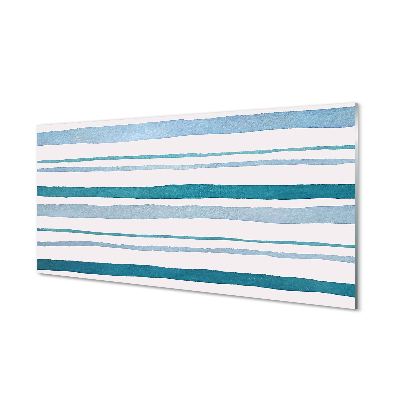 Pintura em vidro Listras irregulares