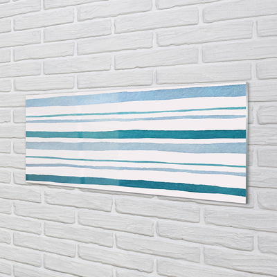 Pintura em vidro Listras irregulares