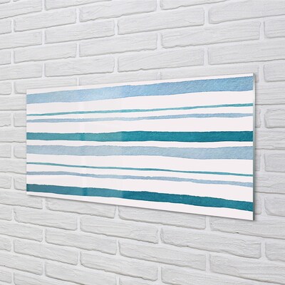 Pintura em vidro Listras irregulares