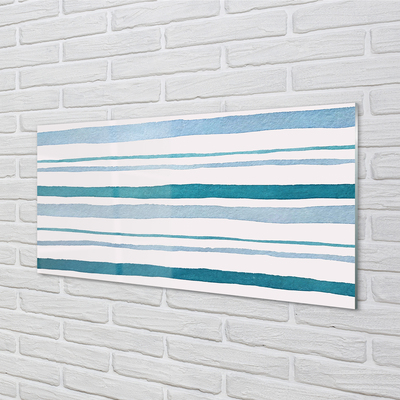 Pintura em vidro Listras irregulares