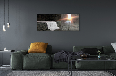 Pintura em vidro Caverna