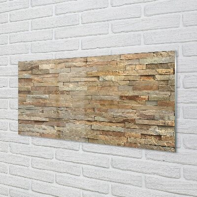 Quadro de vidro Painéis de parede de pedra
