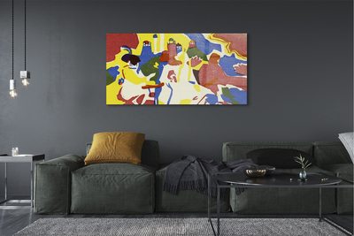 Pintura em vidro Oriental (Orientalisches) - Wassily Kandinsky