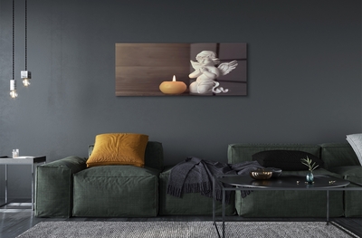 Pintura em vidro Oração da Vela do Anjo