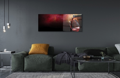 Quadro de vidro Vinho tinto