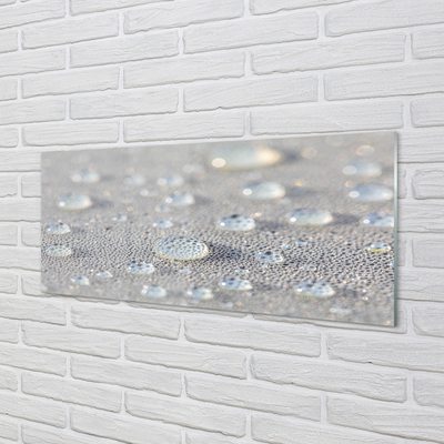 Pintura em vidro Macro gotas solares