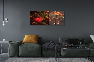 Quadro de vidro Bola de Natal