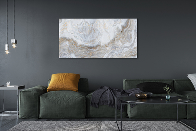 Quadro de vidro Manchas de mármore em pedra