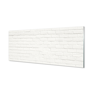 Quadro de vidro parede de tijolos