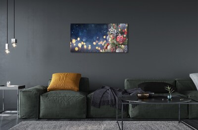 Pintura em vidro Decorações de neve para árvores de Natal