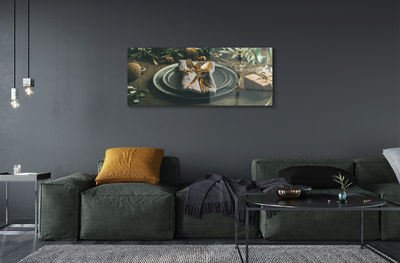 Pintura em vidro Prato, talheres, enfeites, presentes