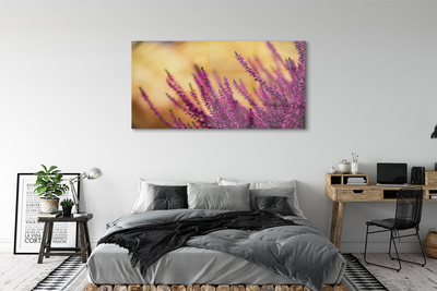 Quadro de vidro Flores