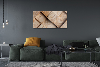 Pintura em vidro Grãos e nós da madeira