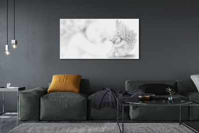 Pintura em vidro Anjo adormecido