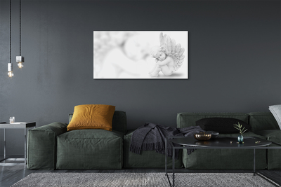 Pintura em vidro Anjo adormecido