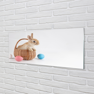 Quadro de vidro Ovos de coelho