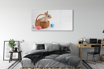 Quadro de vidro Ovos de coelho