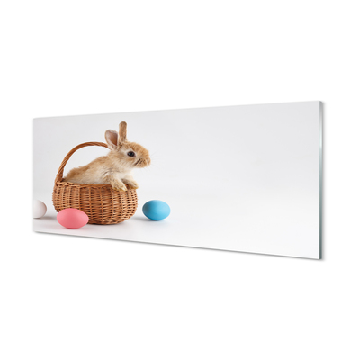 Quadro de vidro Ovos de coelho