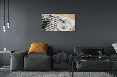 Pintura em vidro Prato de flor de ovo