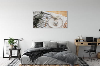 Pintura em vidro Prato de flor de ovo