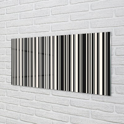 Pintura em vidro Listras irregulares