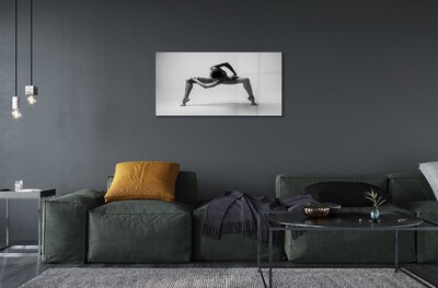 Quadro de vidro Corpo de mulher