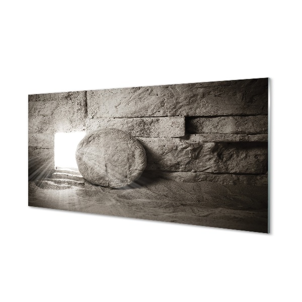 Quadro de vidro Caverna da Luz