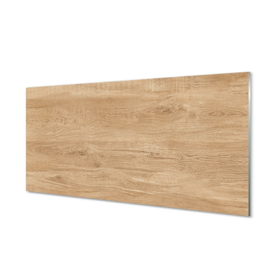 Quadro de vidro Grãos e nós da madeira