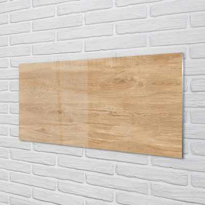 Quadro de vidro Grãos e nós da madeira