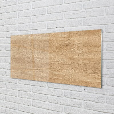 Quadro de vidro Grãos e nós da madeira