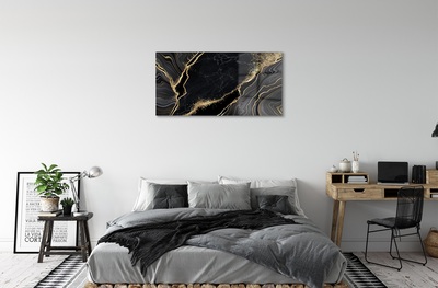 Quadro de vidro Pedra mármore abstrato