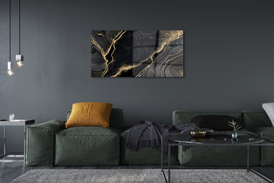 Quadro de vidro Pedra mármore abstrato