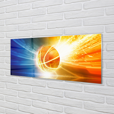 Pintura em vidro Basquete de Luz