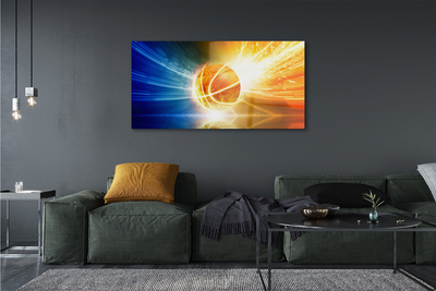 Pintura em vidro Basquete de Luz