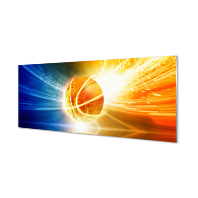 Pintura em vidro Basquete de Luz