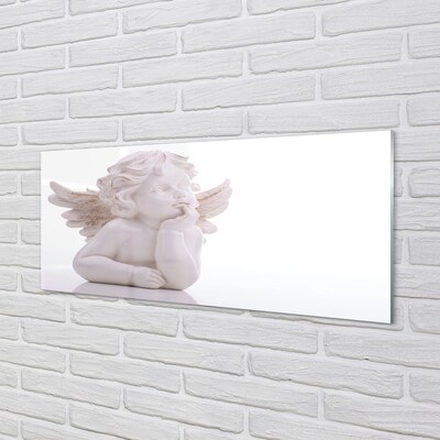 Quadro de vidro Anjo Reclinado