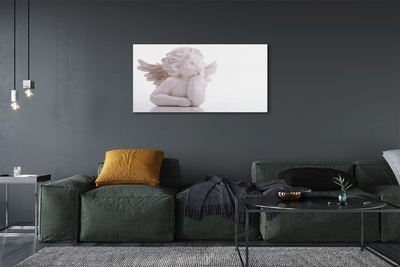 Quadro de vidro Anjo Reclinado