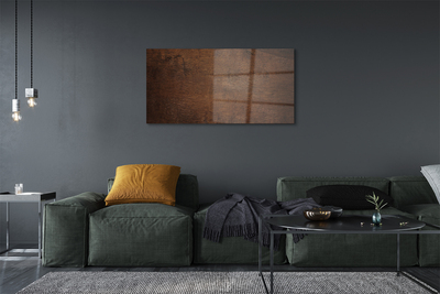 Pintura em vidro Estrutura da madeira