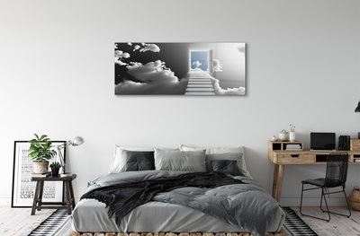 Quadro de vidro Porta da escada do céu