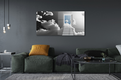 Quadro de vidro Porta da escada do céu
