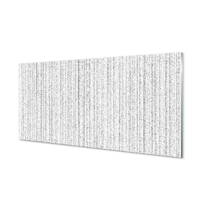 Quadro de vidro Listras irregulares cinzas